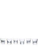 Baccarat lot de 6 verres en cristal - Blanc