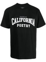 Nahmias t-shirt California Poetry en coton - Noir - thumbnail