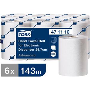 TORK K90225 Lotus enMotion Papieren handdoeken (l x b) 143 m x 24.7 cm Wit 858 m