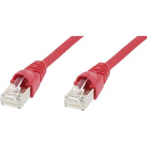 Telegärtner L00001A0086 RJ45 Netwerkkabel, patchkabel CAT 6A S/FTP 2.00 m Rood Vlambestendig, Snagless, Vlambestendig, Halogeenvrij, UL gecertificeerd 1 stuk(s)