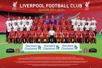 Liverpool Teamfoto 14/15 Poster 91.5x61cm Liverpool Teamfoto 14/15 Poster 91.5x61cm