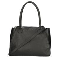 Fred de la Bretoniere Handbag Soft Grain black  Damestas