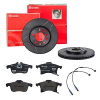 Remmenset, remschijf BREMBO, Remschijftype: Binnen geventileerd, Inbouwplaats: Vooras, u.a. für Opel, Vauxhall, Chevrolet - thumbnail