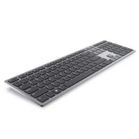 Dell KB700 Draadloos Toetsenbord voor Meerdere Apparaten – QWERTY, Bluetooth 5.0 & USB, Programmeerbare Toetsen, Stille Aanslag, Titaniumgrijs