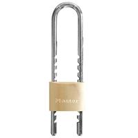 Master Lock 1950EURD PL63617 Sleutelhangslot met verstelbare beugel van 6 tot 15 cm, goud, 18 x 4,5 x 1,4 cm