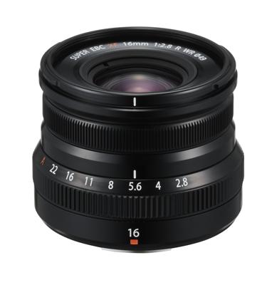 Fujifilm FUJINON XF16mmF2.8 R WR MILC Groothoeklens Zwart Fujifilm FUJINON XF16mmF2.8 R WR MILC Groothoeklens Zwart