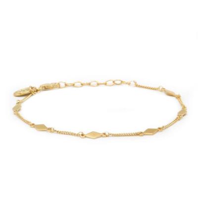Karma Armband Diamond Shape Goud