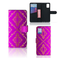 Wallet Case Samsung Galaxy A31 Barok Roze - thumbnail