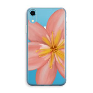 Pink Ellila Flower: iPhone XR Transparant Hoesje