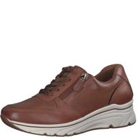 Tamaris Low-Top sneakers voor dames, lage schoenen, uitneembaar voetbed, Bruin Muscat, 39 EU