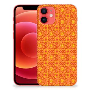 iPhone 12 Mini TPU bumper Batik Oranje