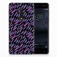 Nokia 5 TPU bumper Feathers Color - thumbnail