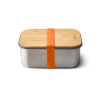black+blum BAM-SB003 Voorraaddoos Doos Rechthoekig Oranje, Zilver, Hout 1 stuk(s)