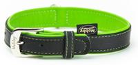 Nobby Pacific Groen Leer L-XL Hond Standaard halsband