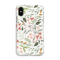 Sweet little flowers: iPhone X Volledig Geprint Hoesje - thumbnail