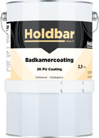 Holdbar Badkamercoating Gebroken Wit (RAL 9010) 2,5 kg