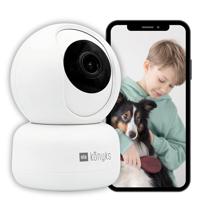 Konyks Camini 2 | WiFi indoor bewakingscamera | bewegings- en geluidsdetectie | geïntegreerde sirene | smartphone-meldingen | nachtzicht