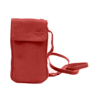 Bear Design Phone Bag Ahana Telefoontasje Rood