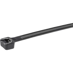 Panduit Cable Tie, 7.4"L (188mm), Standard, Nylon, Natural, 1000pc kabelbinder