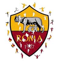 Iconische puzzels, Roma-logo, officieel product, houten puzzel voor volwassenen en kinderen, 100% duurzaam hout, maat M, 270 stukjes