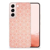 Samsung Galaxy S22 TPU bumper Pattern Orange - thumbnail