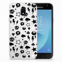 Silicone Back Case Samsung Galaxy J3 2017 Silver Punk - thumbnail