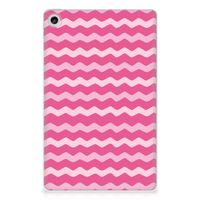 Lenovo Tab M10 Plus (3e generatie) Hippe Hoes Waves Pink - thumbnail