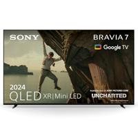 QLED TV Sony Bravia 7 75XR70 189cm 4K UHD Google TV 2024 zwart