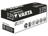 VARTA Batterij 1,55 V V379 SR521SW voor horloges, knop, horloge
