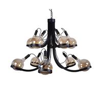 Ztahl design kroonluchter Prop Up 10L - zwart