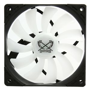 Scythe SU1225FD12LR-RDP koelsysteem voor computers Universeel Ventilator 12 cm Zwart, Wit 1 stuk(s)