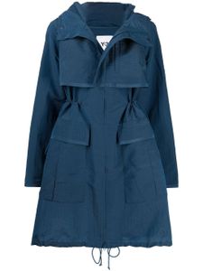 Y-3 parka CH2 à capuche - Bleu