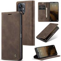 Xiaomi Redmi 13C 5G/Poco C65 Caseme 013 Series Portemonnee Hoesje - Koffie - thumbnail