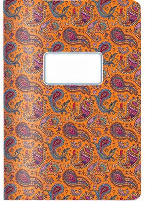 Cedon notitieboek A5 meisjes/dames papier/karton oranje/roze Cedon notitieboek A5 meisjes/dames papier/karton oranje/roze