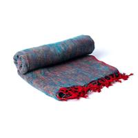 Multicolour Meditatie Omslagdoek van Acryl uit Nepal