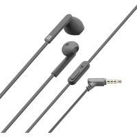 Cellularline Mantis Stereo Ei-Capsule Oortelefoon met Clear Voice Microfoon Mantis Stereo 1 Grijs