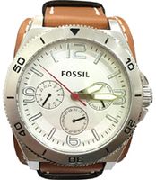 Horlogeband Fossil BQ2017 Onderliggend Leder Cognac 22mm - thumbnail