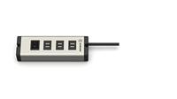EHMANN 0601x09032033 USB multilader 6-poort 6,3 A, 3 m voedingskabel, voor het opladen van smartphone, tablet, enz.