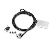 Kensington Universele 3-in-1 Slot voor Laptops, Beveiligingskabel met Mastersleutel/Locking Station (K62319M)