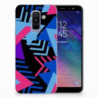 Samsung Galaxy A6 Plus (2018) TPU Hoesje Funky Triangle
