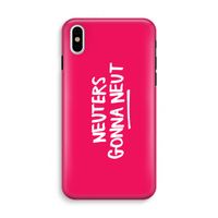 Neuters (roze): iPhone X Tough Case