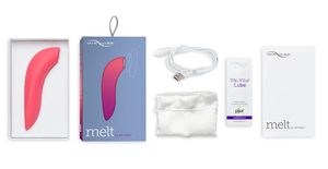 We-Vibe - Melt Pleasure Air Clitoris Stimulator Blauw