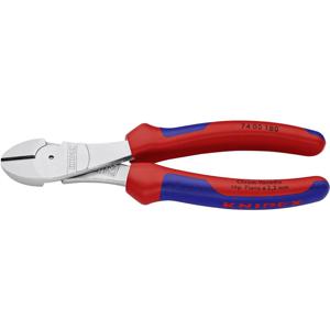 Knipex 74 05 180 74 05 180 Werkplaats Kracht-zijsnijtang Met facet 180 mm