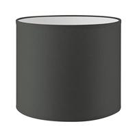 Home Sweet Home Moderne lampenkap Bling | cilinder | 20/20/17cm | Antraciet | stoffen lampenkap gemaakt van stof | voor E27 lamphouder | RoHS getest | voor wandlamp, tafellamp