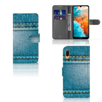 Huawei Y6 (2019) Wallet Case met Pasjes Jeans