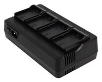 Professionele oplader voor 4 accu's Canon LP-E6, LP-E6N, LP-E6NH - thumbnail