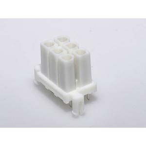 Molex 15247061 Female header, inbouw (standaard) Totaal aantal polen: 6 Rastermaat: 4.20 mm Inhoud: 1 stuk(s) Tray