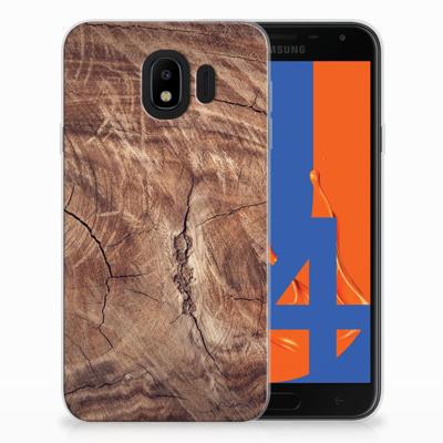 Samsung Galaxy J4 2018 Bumper Hoesje Tree Trunk Samsung Galaxy J4 2018 Bumper Hoesje Tree Trunk