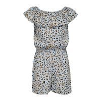 KIDS ONLY jumpsuit KONLINO met all over print lichtblauw/lichtbruin/zwart