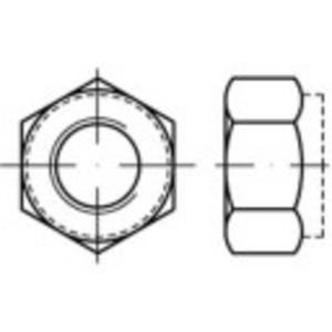 TOOLCRAFT 139779 Borgmoeren M8 DIN 6924 Staal Galvanisch verzinkt 100 stuk(s)